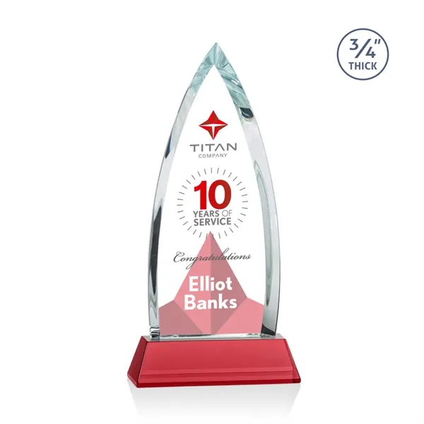 The striking Shildon Award is a 3/4" thick Starfire arrowhead with... from ASI 84592 St Regis Group / St Regis
