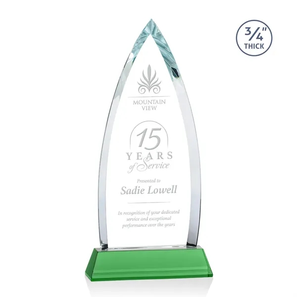 The striking Shildon Award is a 3/4" thick Starfire arrowhead with... from ASI 84592 St Regis Group / St Regis