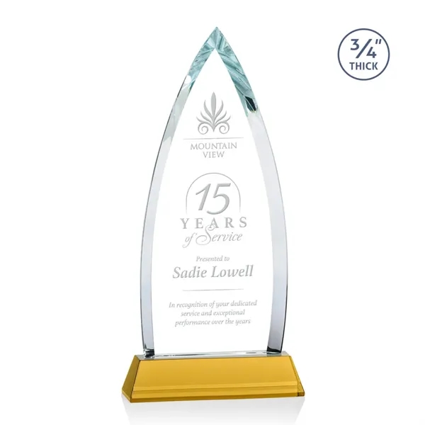 The striking Shildon Award is a 3/4" thick Starfire arrowhead with... from ASI 84592 St Regis Group / St Regis