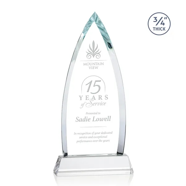 The striking Shildon Award is a 3/4" thick Starfire arrowhead with... from ASI 84592 St Regis Group / St Regis