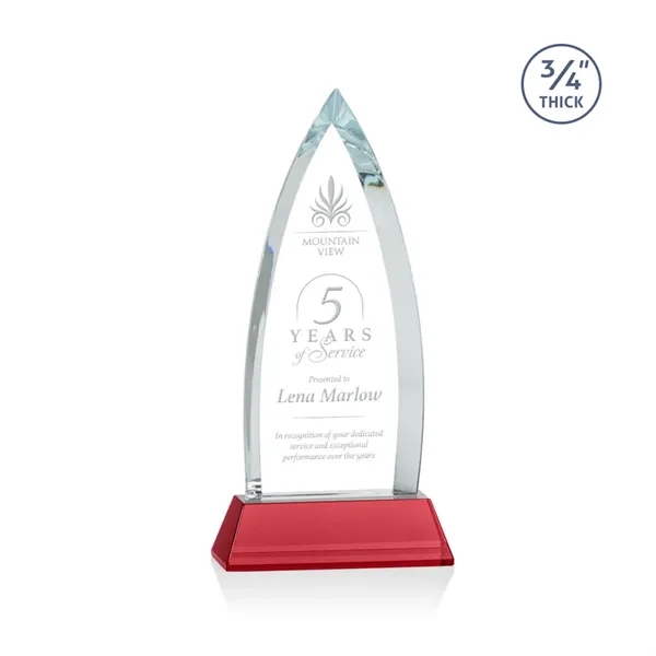 The striking Shildon Award is a 3/4" thick Starfire arrowhead with... from ASI 84592 St Regis Group / St Regis