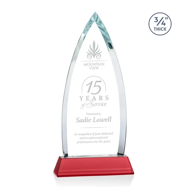 The striking Shildon Award is a 3/4" thick Starfire arrowhead with... from ASI 84592 St Regis Group / St Regis