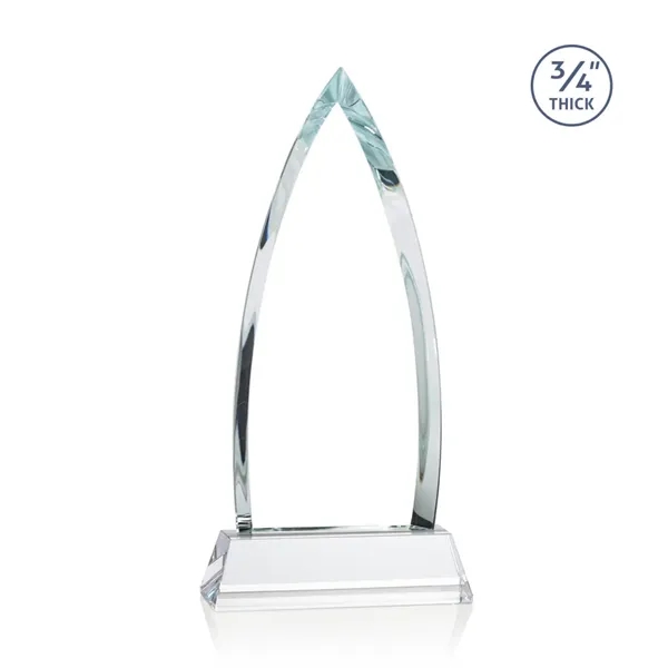 The striking Shildon Award is a 3/4" thick Starfire arrowhead with... from ASI 84592 St Regis Group / St Regis