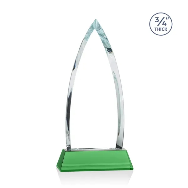 The striking Shildon Award is a 3/4" thick Starfire arrowhead with... from ASI 84592 St Regis Group / St Regis