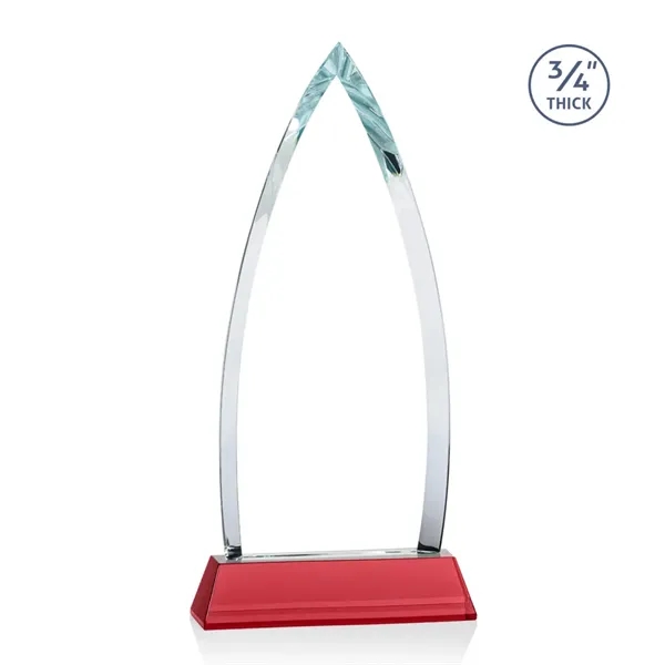 The striking Shildon Award is a 3/4" thick Starfire arrowhead with... from ASI 84592 St Regis Group / St Regis