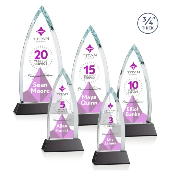 The striking Shildon Award is a 3/4" thick Starfire arrowhead with... from ASI 84592 St Regis Group / St Regis