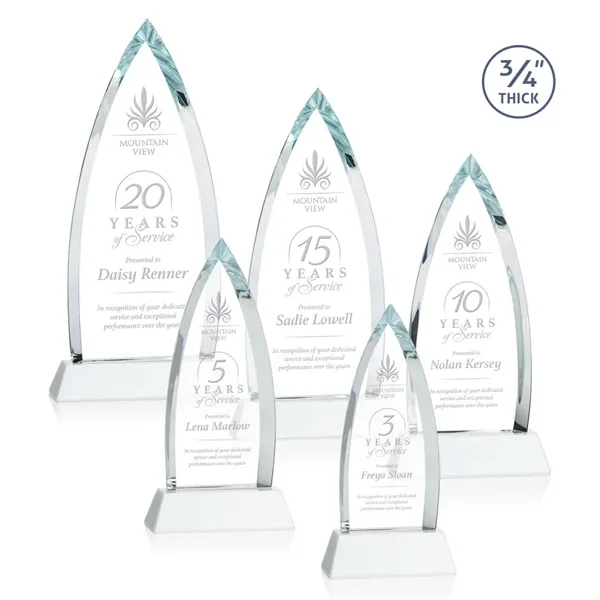 The striking Shildon Award is a 3/4" thick Starfire arrowhead with... from ASI 84592 St Regis Group / St Regis