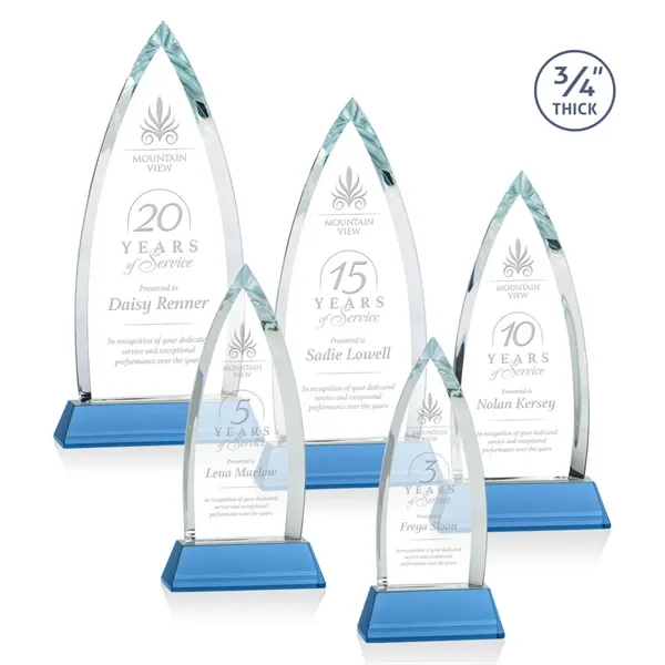 The striking Shildon Award is a 3/4" thick Starfire arrowhead with... from ASI 84592 St Regis Group / St Regis