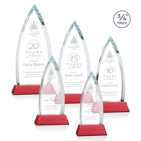 The striking Shildon Award is a 3/4" thick Starfire arrowhead with... from ASI 84592 St Regis Group / St Regis