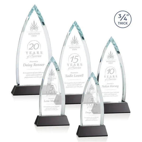 The striking Shildon Award is a 3/4" thick Starfire arrowhead with... from ASI 84592 St Regis Group / St Regis