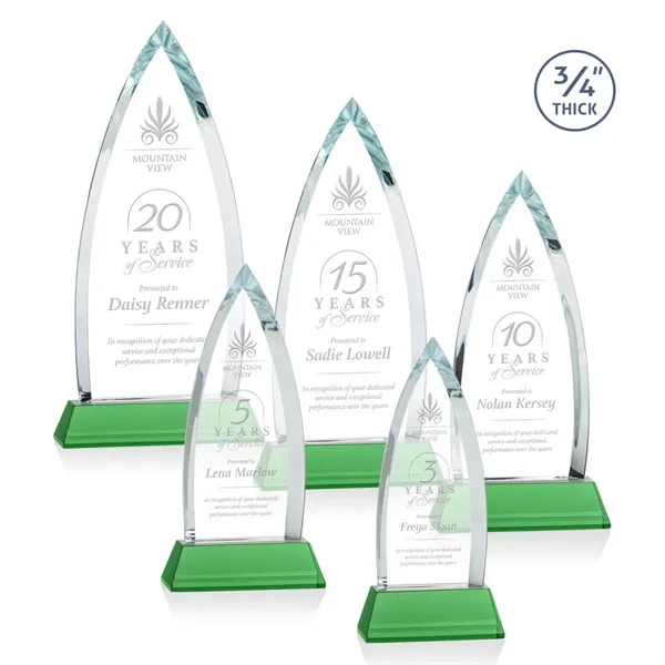 The striking Shildon Award is a 3/4" thick Starfire arrowhead with... from ASI 84592 St Regis Group / St Regis