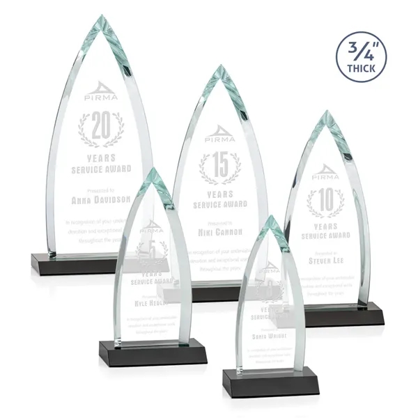 The striking Shildon Award is a 3/4" thick Starfire arrowhead with... from ASI 84592 St Regis Group / St Regis