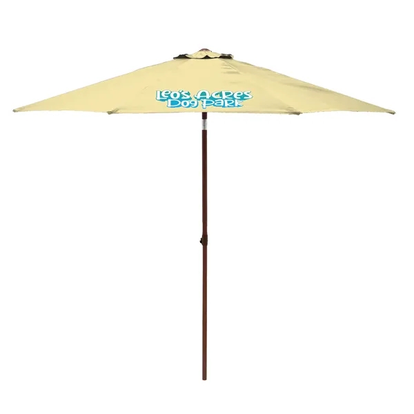 Stay covered by simply tilting and turning this durable umbrella to... from ASI 87188 Showdown Displays