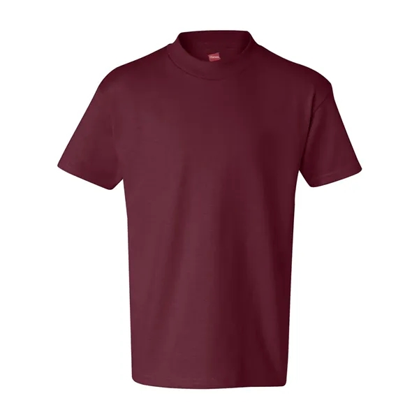 Youth short sleeve T-shirt with lay flat collar, and double-needle stitching.... from ASI 84358 S&S Activewear