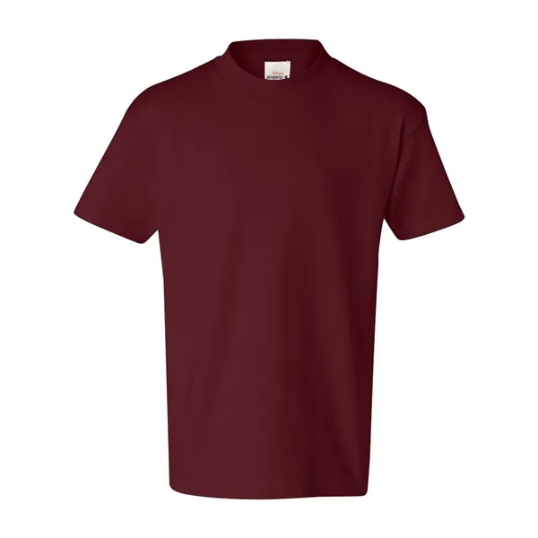 Youth short sleeve T-shirt with lay flat collar, and double-needle stitching.... from ASI 84358 S&S Activewear