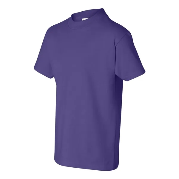 Youth short sleeve T-shirt with lay flat collar, and double-needle stitching.... from ASI 84358 S&S Activewear