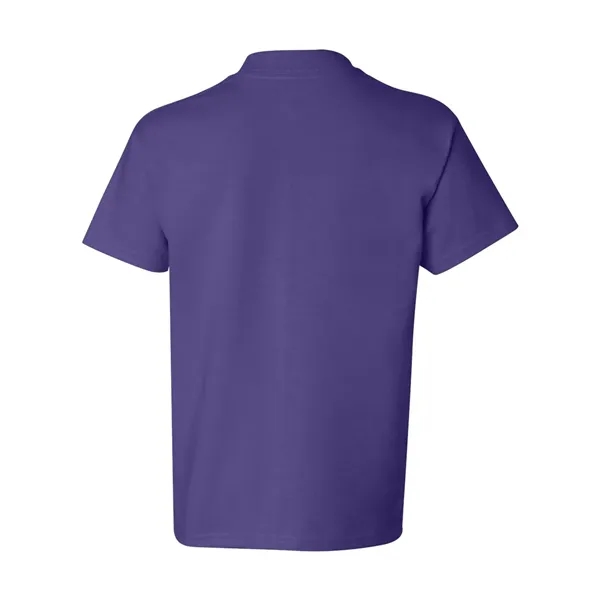 Youth short sleeve T-shirt with lay flat collar, and double-needle stitching.... from ASI 84358 S&S Activewear