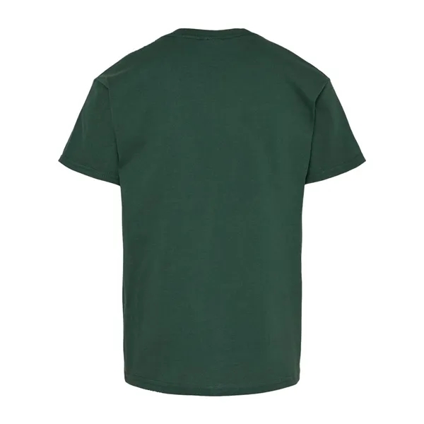 Youth short sleeve T-shirt made of 100% ComfortSoft® cotton with a... from ASI 84358 S&S Activewear