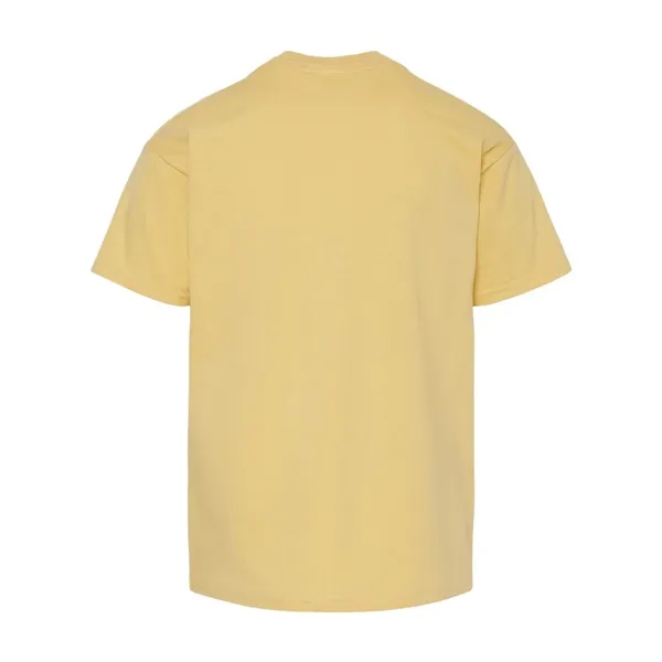Youth short sleeve T-shirt made of 100% ComfortSoft® cotton with a... from ASI 84358 S&S Activewear