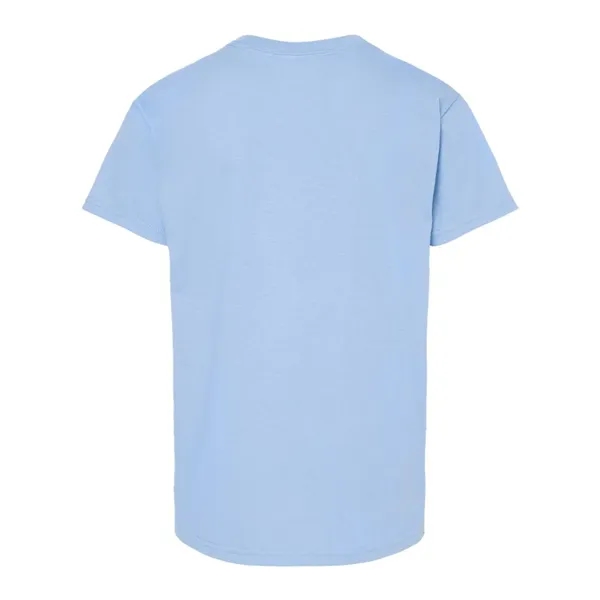 Youth short sleeve T-shirt made of 100% ComfortSoft® cotton with a... from ASI 84358 S&S Activewear