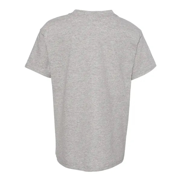Youth short sleeve T-shirt made of 100% ComfortSoft® cotton with a... from ASI 84358 S&S Activewear