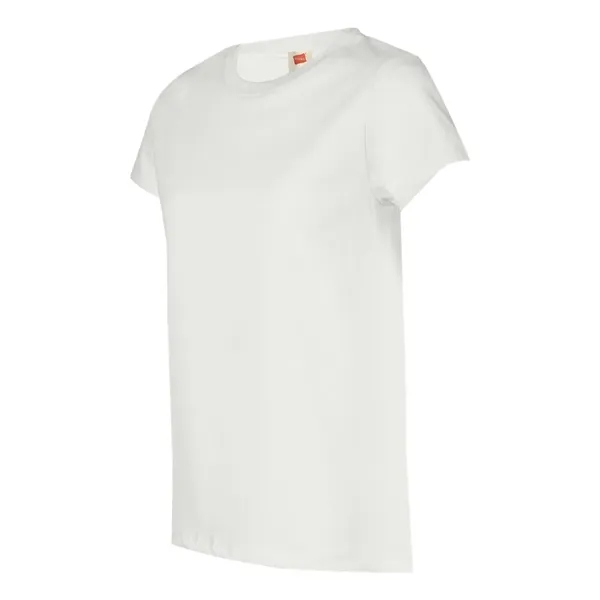 Women's crew neck T-shirt made of 100% ComfortSoft® cotton with double-stitched,... from ASI 84358 S&S Activewear