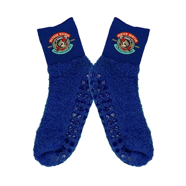Fuzzy Anti-Slip Socks... from ASI 30208 A P Specialties / AP Specialties