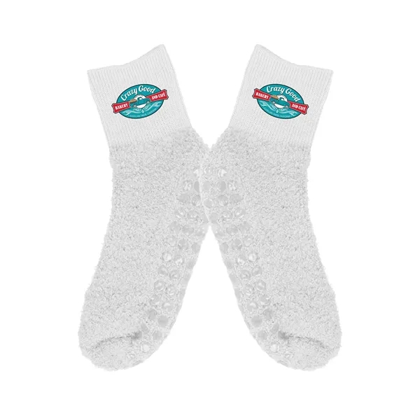Fuzzy Anti-Slip Socks... from ASI 30208 A P Specialties / AP Specialties