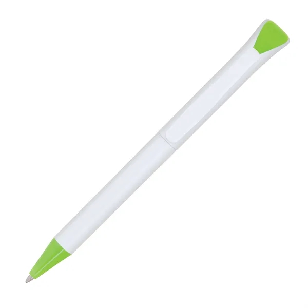 Plastic twist action ballpoint pen with colored tip.... from ASI 68190 Lungsal / Lungsal