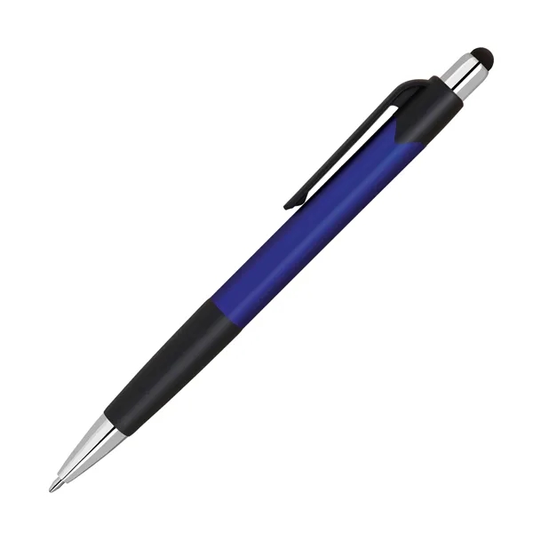 Click action plastic stylus pen in cool metallic colors. Works on... from ASI 68190 Lungsal / Lungsal