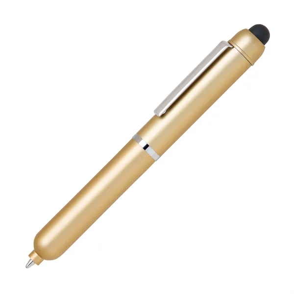 4" long plastic twist-action ballpoint pen available in several metallic colors... from ASI 68190 Lungsal / Lungsal