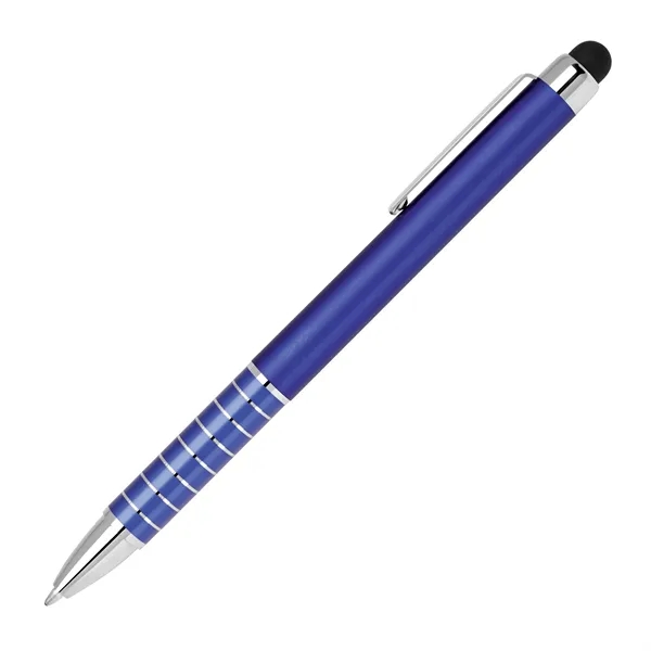 Blue plastic twist action stylus pen.... from ASI 68190 Lungsal / Lungsal