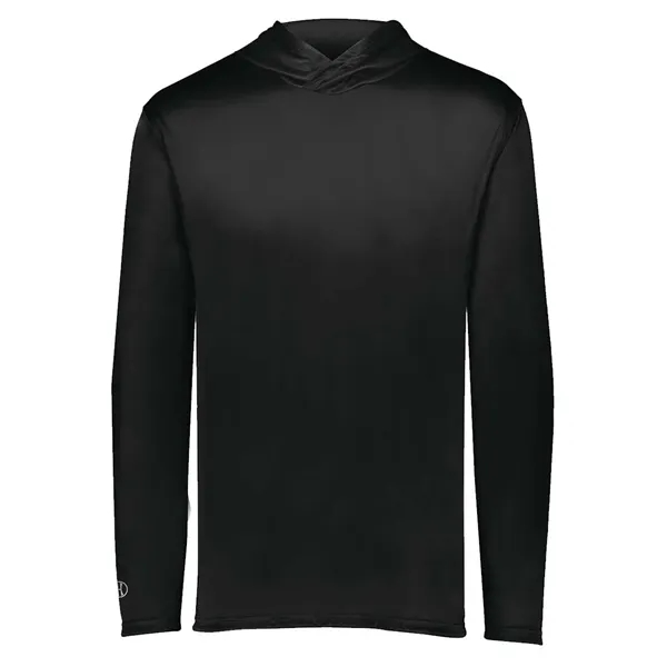 Holloway Youth Momentum Hooded Long Sleeve T-Shirt... from ASI 84358 S&S Activewear