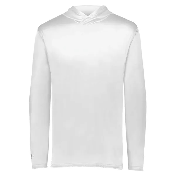 Holloway Youth Momentum Hooded Long Sleeve T-Shirt... from ASI 84358 S&S Activewear