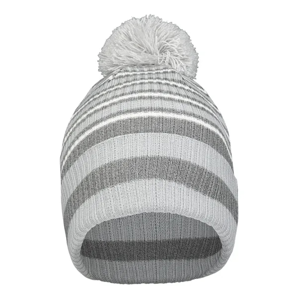 Holloway 8 1/2" Spirit Pom Beanie... from ASI 84358 S&S Activewear