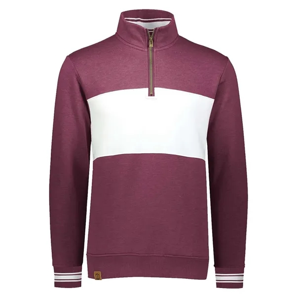 Holloway Ivy League Fleece Colorblocked Quarter-Zip Sweat...... from ASI 84358 S&S Activewear