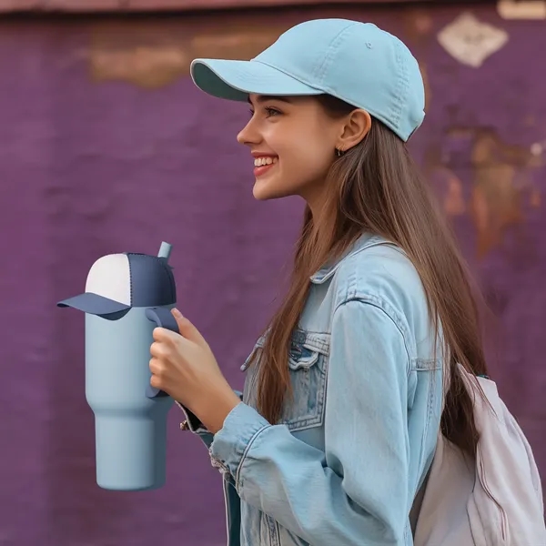 Vacuum-insulated tumbler keeps drinks cold 24h/ hot 12h with leak-proof lid,... from ASI 31518 ADNART / Asobu