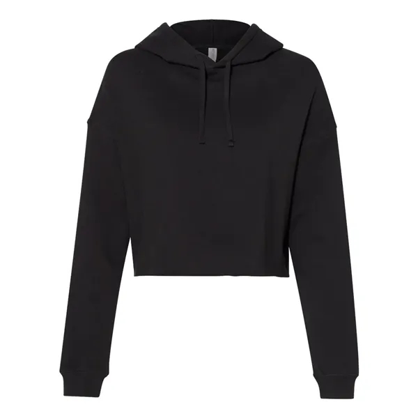 Women's Lightweight Hooded Pullover Crop Sweatshirt... from ASI 84358 S&S Activewear