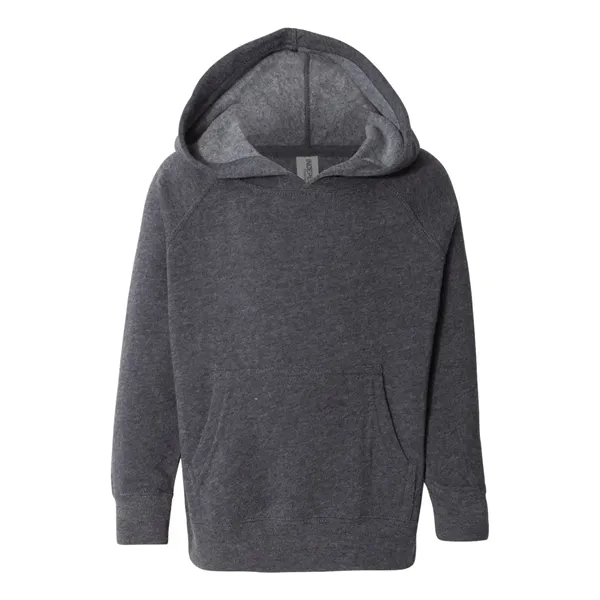 Raglan hooded pullover sweatshirt made of polyester/cotton and available in seven... from ASI 84358 S&S Activewear