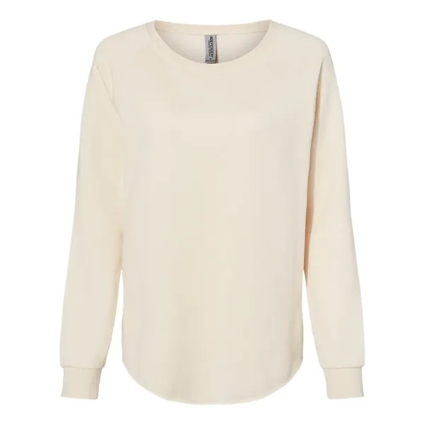 Independent Trading Co. Women's California Wave Wash Crew... from ASI 84358 S&S Activewear