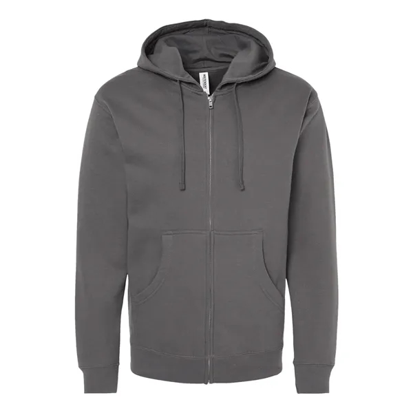 8.5 oz., 80% cotton / 20% polyester full-zip hood sweatshirt. Blank... from ASI 84358 S&S Activewear
