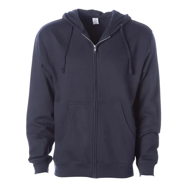8.5 oz., 80% cotton / 20% polyester full-zip hood sweatshirt. Blank... from ASI 84358 S&S Activewear