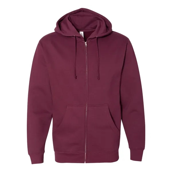 8.5 oz., 80% cotton / 20% polyester full-zip hood sweatshirt. Blank... from ASI 84358 S&S Activewear