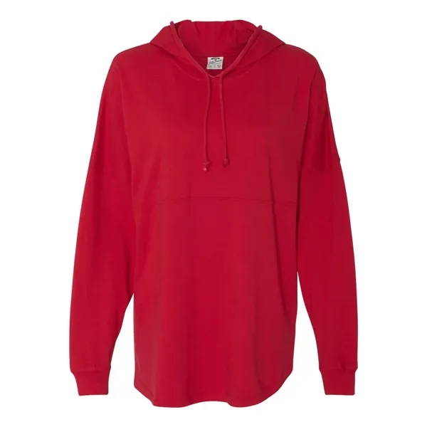 Long-sleeve t-shirt with jersey hood and matching draw cord.... from ASI 84358 S&S Activewear