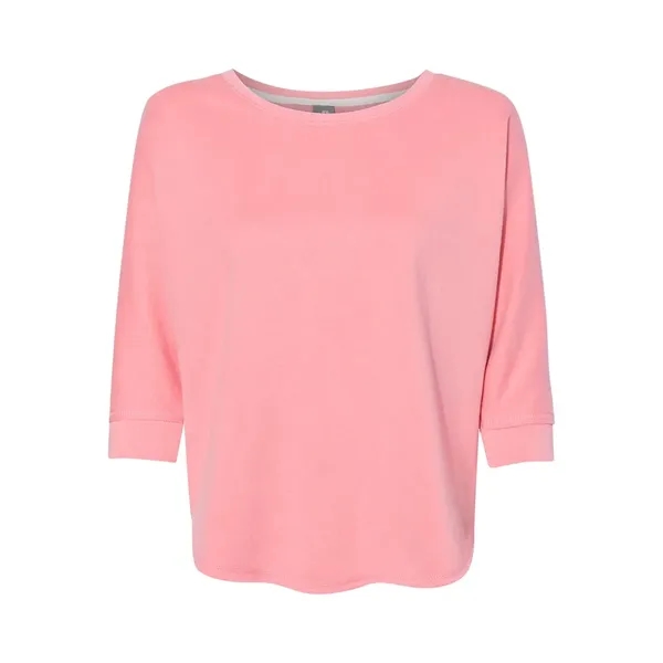 Women's Lounge Fleece Dolman Crewneck Sweatshirt... from ASI 84358 S&S Activewear