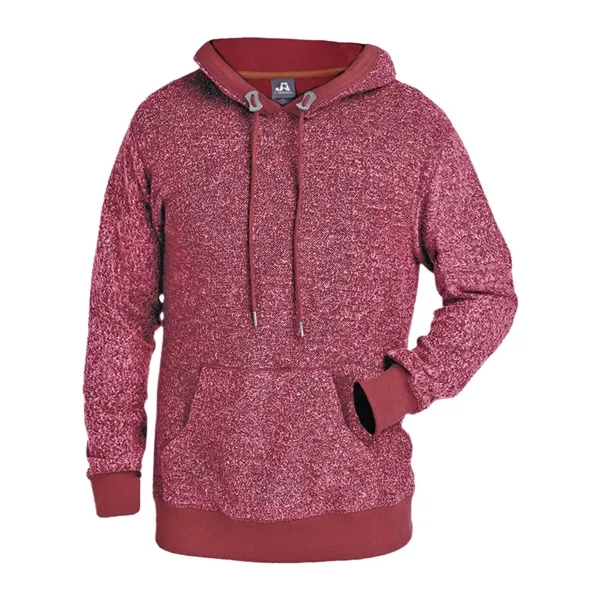 J. America Aspen Fleece Hooded Sweatshirt... from ASI 84358 S&S Activewear