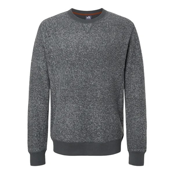 J. America Aspen Fleece Crewneck Sweatshirt... from ASI 84358 S&S Activewear