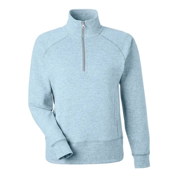 J. America Women's Electric Fleece Quarter-Zip Sweatshirt... from ASI 84358 S&S Activewear