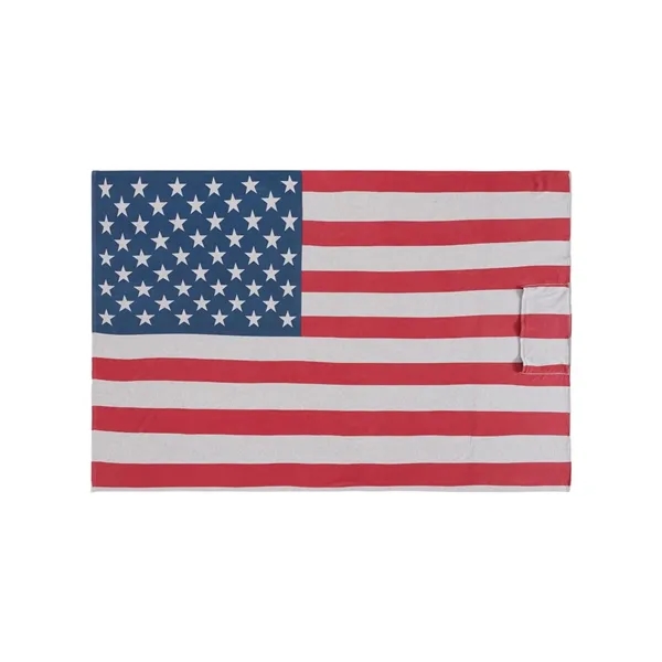 J. America Triblend Fleece Blanket... from ASI 84358 S&S Activewear