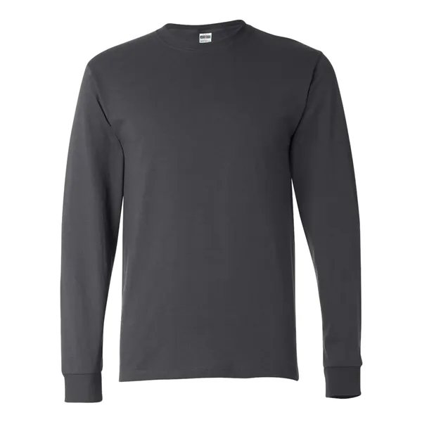 Adult long sleeve 5.6 oz. 50% cotton / 50% polyester t-shirt.... from ASI 84358 S&S Activewear
